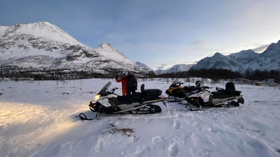 From Tromso: Eco Luxury Snowmobile Adventure to Lyngen Alps - Lunch at Camp Troll: hot soup, fire warmth, and a mental reset