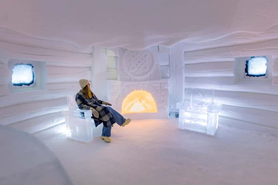 From Tromsø: Ice Domes Snow Park and Wilderness Experience - Tromsø Ice Domes: More Than a Single Room of Photos