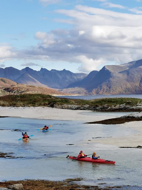 From Tromsø: Sea Kayaking Tour at Sommarøy - Gear check: dry suits, neoprene boots, and how to dress the right way