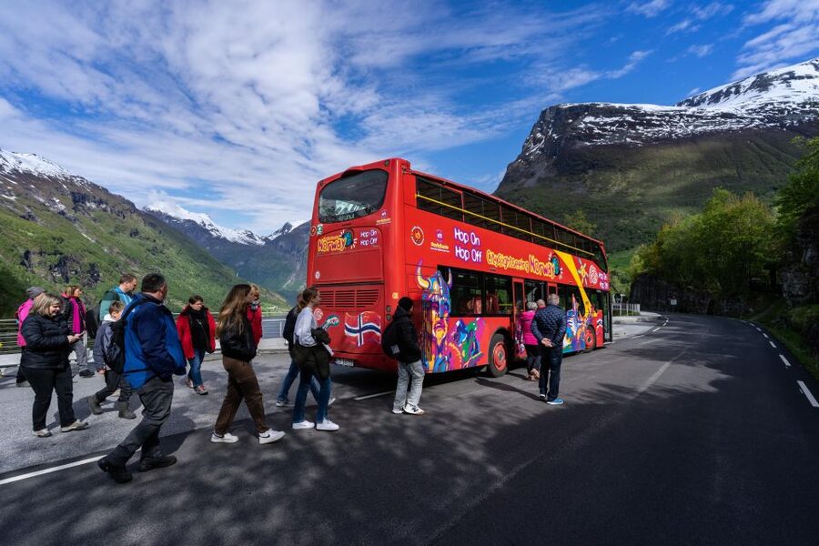 Geiranger: City Sightseeing Hop-On Hop-Off Bus Tour - Hole (passing view) and why the ride between stops counts