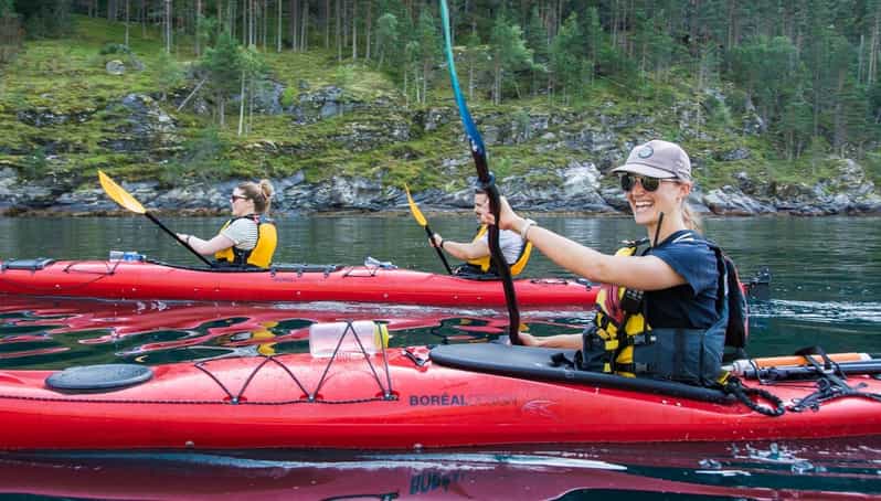 Geiranger: Kayak tour with guide - The paddling lesson and safety briefing you rely on