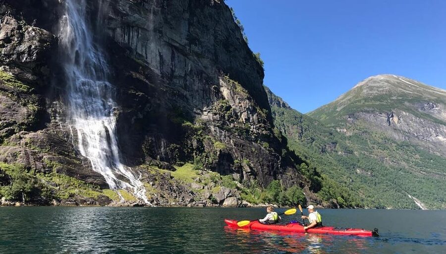 Geiranger: Kayak tour with guide - Water, weather, and the cold reality check