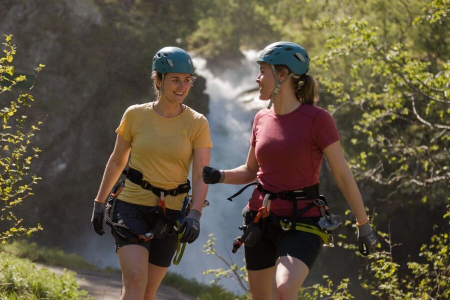 Geiranger: Rappelling tour with epic view - The final walk back to town, and how to plan your day