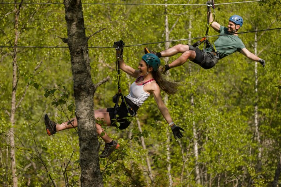 Geiranger: Zipline Park Experience - Safety Limits and Fitness Checks, in Plain Language