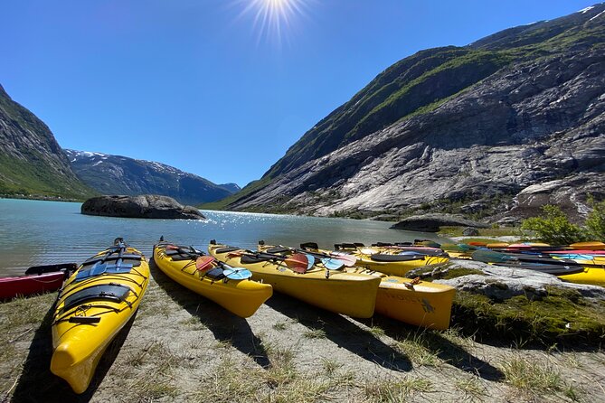 Glacier Hiking and Kayaking Tour on Nigardsbreen Glacier - LABBEN, the vehicle transfer, and the 90kr reserve toll