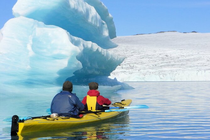 Glacier Hiking and kayaking Tour on Stygge - Kayaking Styggevatnet: the practical way to see icebergs