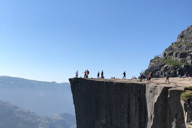Guided hike to Pulpit Rock Preikestolen - Why Preikestolen looks unreal over the Lysefjorden