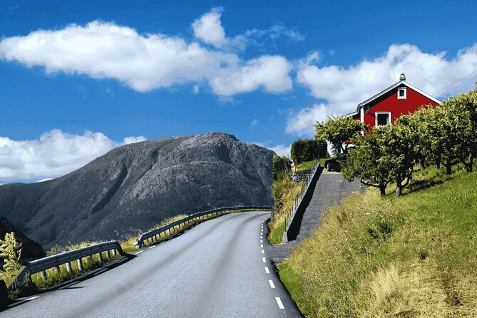 Guided tour to Hardangerfjord with Waterfalls and Ferry Crossing - Herand and the orchards drive: where Hardangerfjord gets more personal