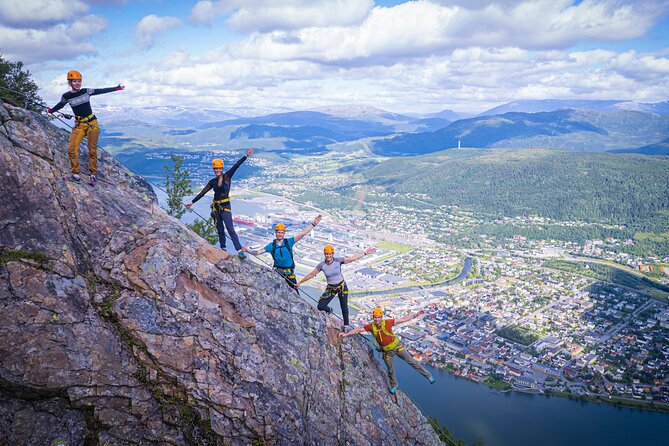 Half-Day Hiking in Mosjøen Via Ferrata - Oyfjellvarden hiking trail: warming up before you clip in