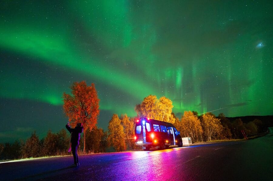 Harstad: Northern Lights Hunt on Hinnøya Island - Meeting at Explore Harstad: start point and what to look for