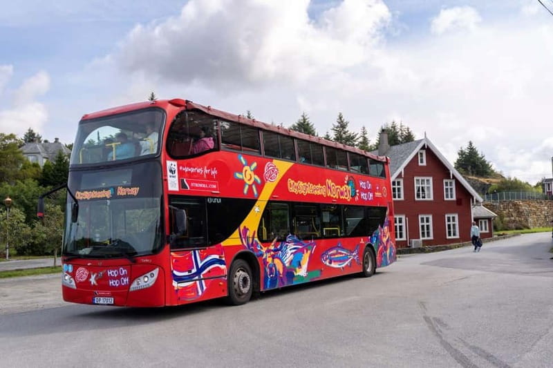 Haugesund: City Sightseeing Hop-On Hop-Off Bus Tour - Avaldsnes Viking Village and Haraldshaugen: the Viking story on one route