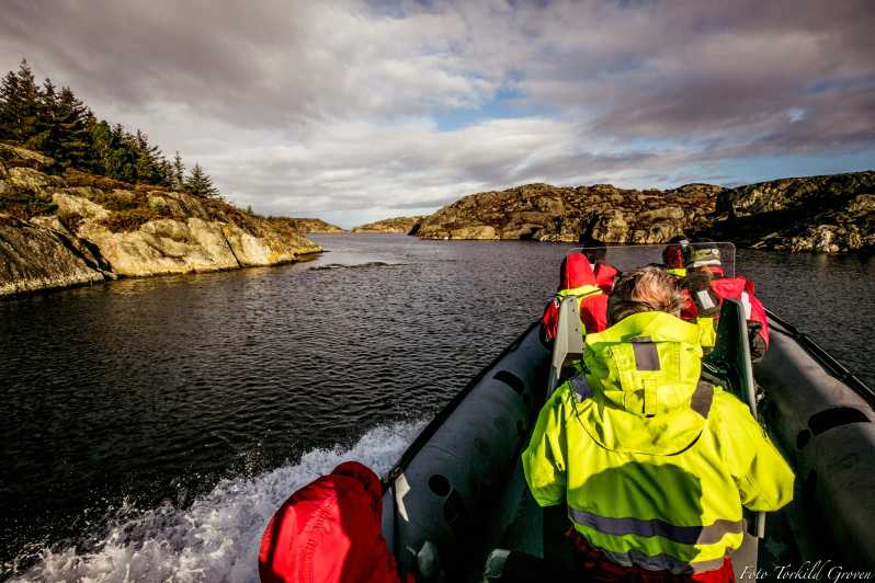 Haugesund: RIB Safari to the island communities - Survival suits, life jackets, and the gear that actually helps