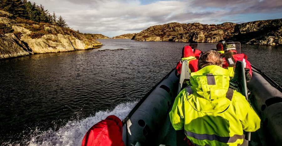 Haugesund: RIB Safari to the island communities - Riding the straits around Haugesund: Nor-way stories meet fast water