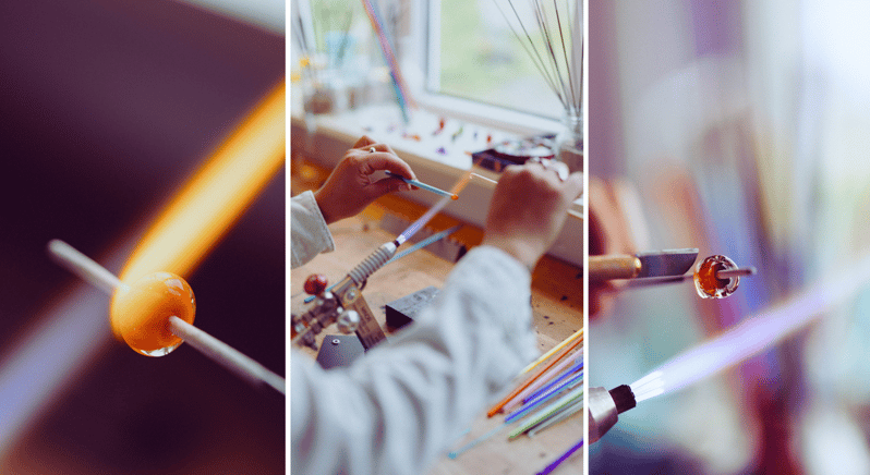 Kabelvåg: Glass Jewelry Workshop - Safety briefing and first techniques you will actually use