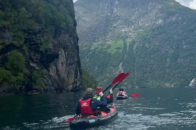Kayak Tour with Waterfall Views in Geiranger - Equipment and Safety Gear: Spray Skirt, Paddle, Life Jacket