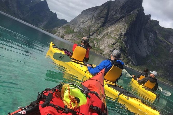 Kayaking in Reinefjorden - Is $145.76 good value for a 3-hour Reinefjorden guided kayak?