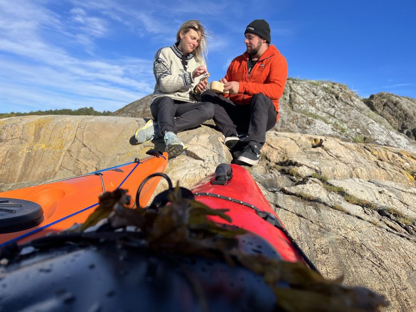 Kristiansand: Scenic Double Sea Kayak Tour around Odderoya - Odderøya Around: Sandy Bays, Sea Cliffs, and a Lighthouse Moment