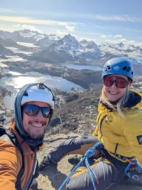 Lofoten: Climb Svolværgeita with a certified tour guide and experience the adventure! - A 5-hour adventure that works for a half-day plan