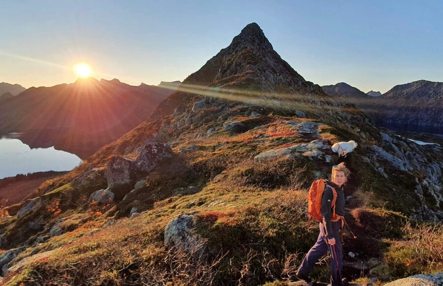 Lofoten Islands: Guided Hiking Into the Wilderness - Uphill - The 15-minute safety briefing that sets the whole hike up