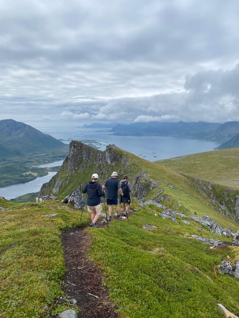 Lofoten Islands: Guided Hiking Into the Wilderness - Uphill - Break time and photo stops, including what to do when rain hits