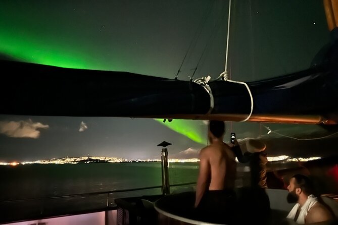 Luxury Northern Lights Yacht Cruise with Hot Tub from Tromsø - Stella Oceana vibes: cozy interior, small group feel, and real comfort