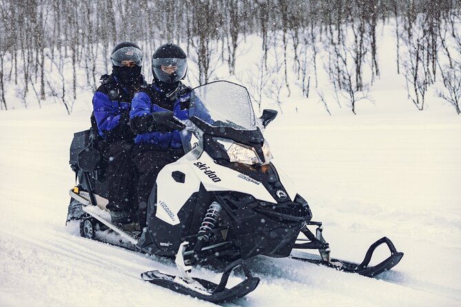 Midday Snowmobiling in Camp Tamok with Guide - The Big Arctic Feel: Trails, Valleys, and Snow-Covered Terrain