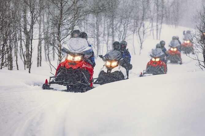 Midday Snowmobiling in Camp Tamok with Guide - The Bus Ride Out to Camp Tamok: Part Scenic, Part Setup