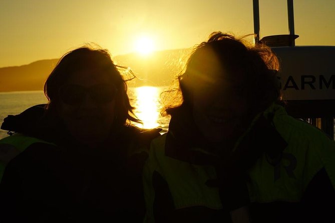 Midnightsun trip - Luxury Catamaran Arctic Princess - What’s included onboard: lunch, fish soup, and hot drinks that actually help