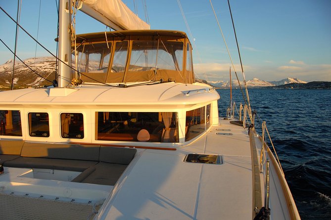 Midnightsun trip - Luxury Catamaran Arctic Princess - Weather reality check: what to expect if the sun is hidden