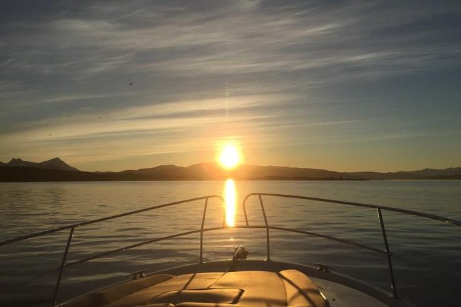Midningtsun - Luxury Yacht Arctic Queen - Stop One: 2 Hours of Arctic Cruising and Tromsø From the Sea