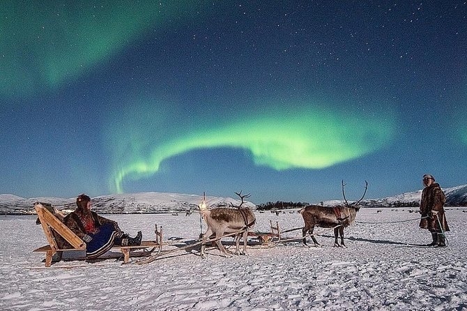 Night Reindeer Sledding with Camp Dinner and Chance of Northern Lights - Key things that make this Tromso night camp different