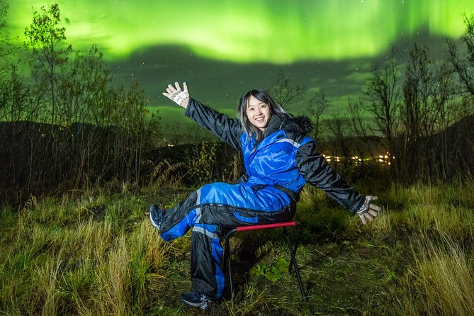 Northern Lights Adventure with Greenlander, 8 people max - Thermal gear, warm drinks, and the dinner you do not want to miss