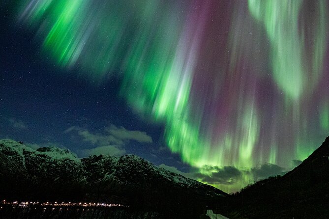 Northern Lights Minibus with Photos Dinner Warm suits - Warm suits, hot drinks, and dinner that keeps you steady