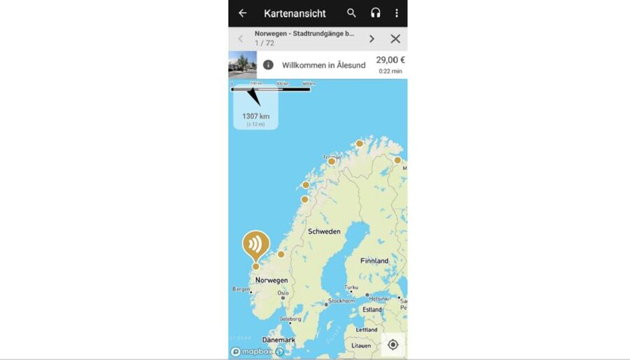 Norwegian Coastal Cities: Smartphone Audio Guide App - Price and value: $35 sounds simple, but it is per smartphone