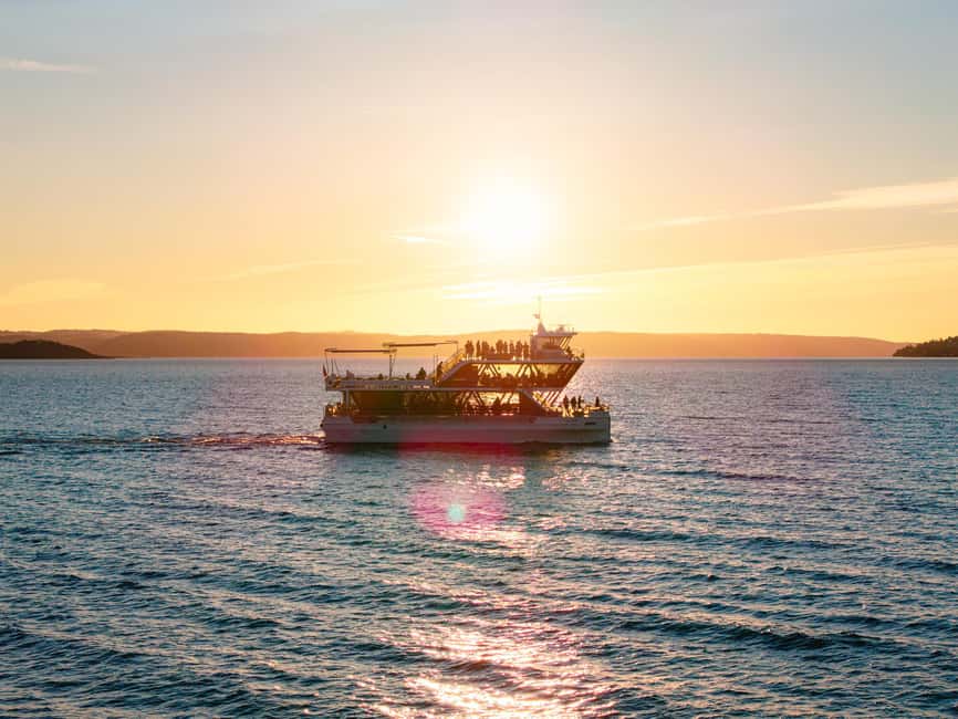 Oslo: 3-Course Dinner & Live Music Cruise on the Oslofjord - A 150-minute Oslofjord dinner with live music and electric calm