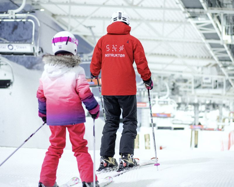 Oslo: Day Pass for Downhill Skiing at SNØ Ski Dome - Lessons and ice climbing when you want to level up