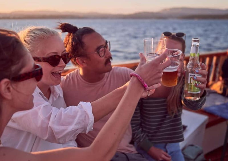 Oslo: Oslofjord Fjord-Style Dinner Cruise - The dinner on the water: shrimp, bread, butter, mayo, aioli, and lemon