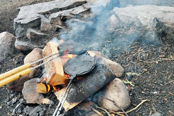 Oslo’s Ultimate Fjord View Hike & Norwegian Waffle Workshop - Stop Two at Bantjern: Grilling Norwegian Waffles by a Forest Bonfire
