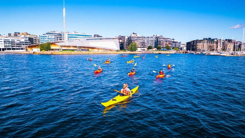 Oslo Sea Kayak Tour “Fjord City” - How long you paddle in Fjord City, and why the timing works
