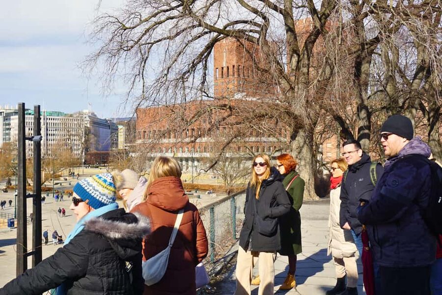 Oslo: Small Group History, Art & Secrets Tour - Entering Deichman Library, modern Oslo’s quiet flex