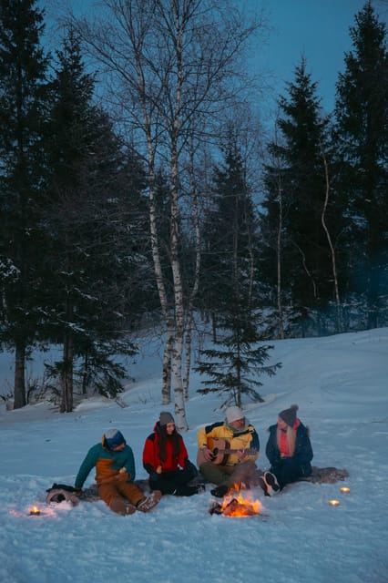 Oslo: Snowy Forest Torchlight Walk with Campfire - Torch-in-hand forest walking: short, magical, and very photogenic