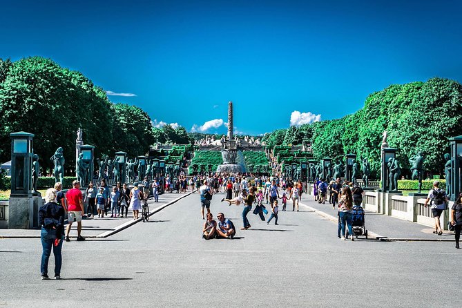 Oslo & Vigeland Park Private Walking Tour - National democracy at Stortinget and the view from Eidsvolls Plass