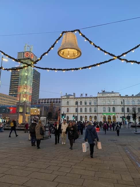 Oslo Walk:Private Walking Tour–City Highlights & Hidden Gems - Akershus Fortress and Oslofjord views, ending at Central Station