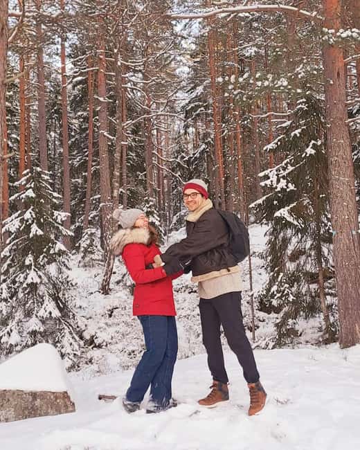 Oslo: Winter Wonderland Forest Hike and Campfire with a Dog - Safety and gear reality: spikes, uneven ground, and pacing