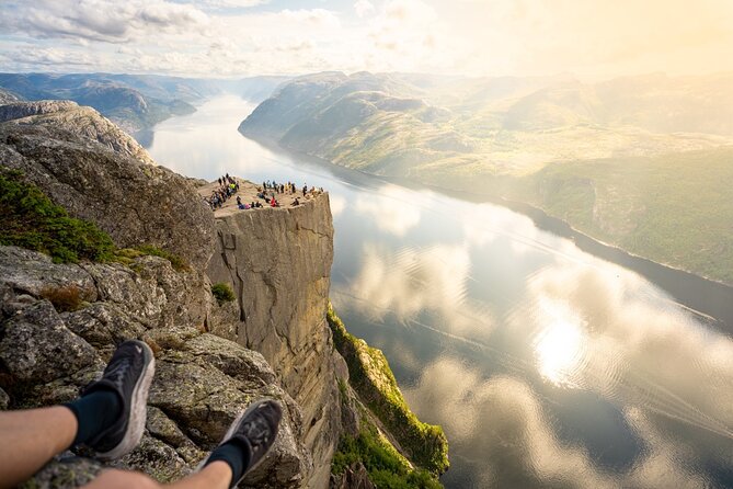 Preikestolen | Pulpit Rock - Hike with a local guide - The Preikestolen hike: expect steep, uneven rock, then a summit that pays you back