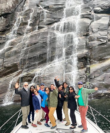 Private Fjord and waterfalls cruise to Modal- Mostraumen - Mo break time: lunch options, warm shower, and a possible swim