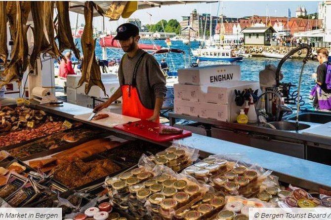 Private Guided City Sightseeing - Bergens Top Attractions - Fish Market: Where Locals Meet, Trade, and Eat
