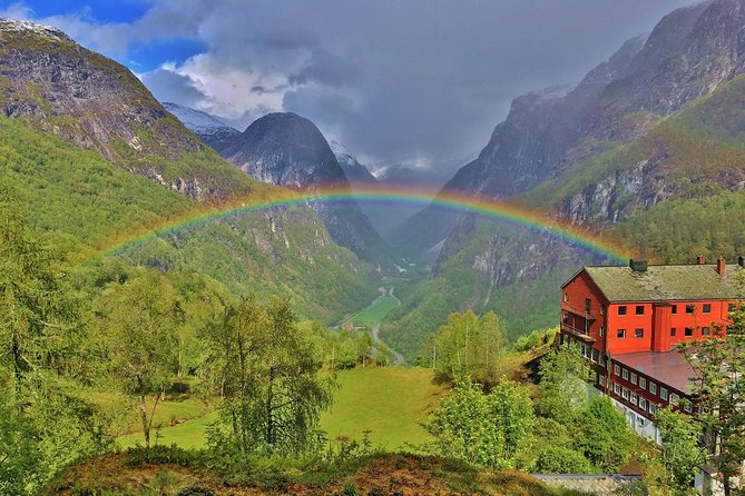 PRIVATE GUIDED TOUR: World Heritage Fjord Landscape – Viking Special – from Flåm - The morning start in Flåm, plus quick local orientation