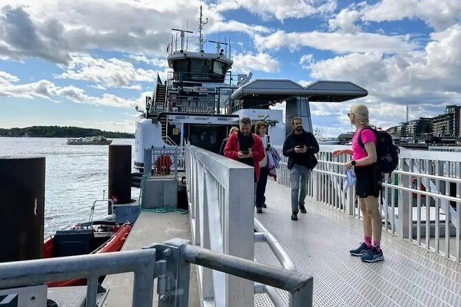 Private Oslofjord Island Hopping Tour - The return ferry and last Oslofjord views from Aker Brygge