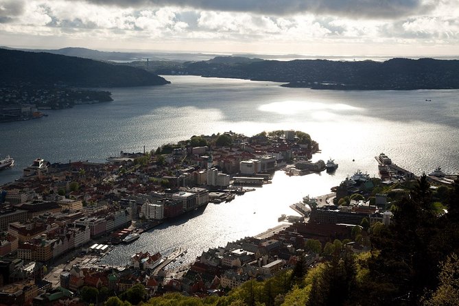 PRIVATE TOUR: Bergen city sightseeing, 4 hours - Fløyen Funicular: your quick Bergen orientation from Mount Fløyen